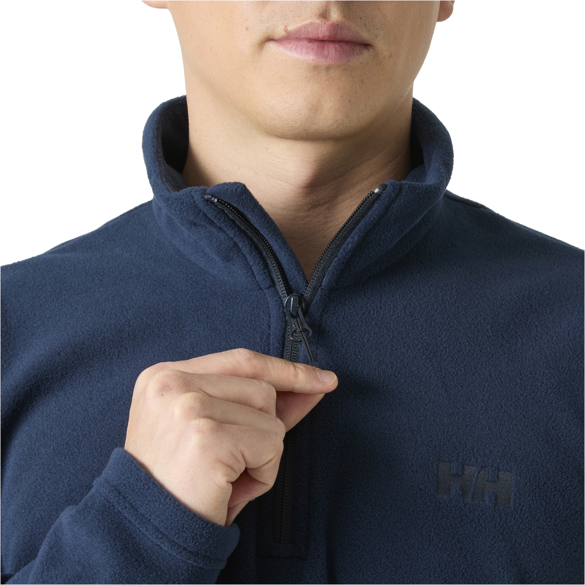 2026 Helly Hansen Mens Daybreaker 1/2 Zip Fleece 48286 - Navy